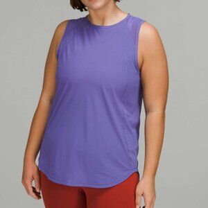 Sculpt Tank Top Charged Indigo